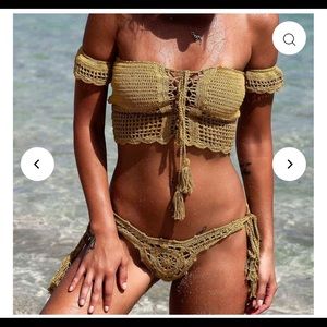 Andi Bagus crochet crop top